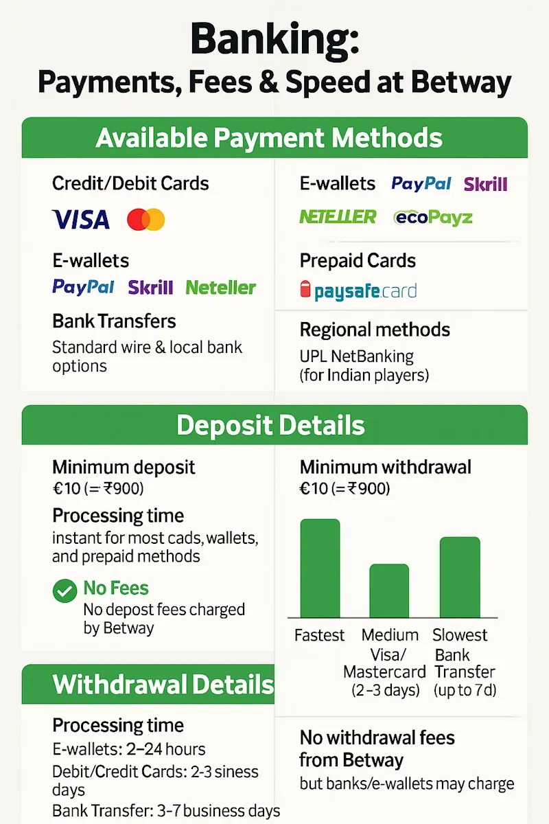 betway paymetns infographic
