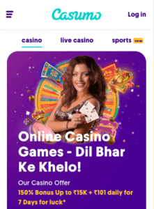 casumo casino bonus