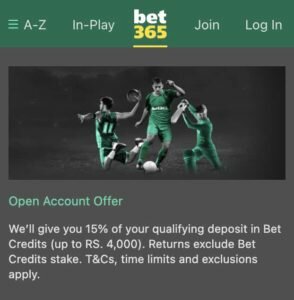 bet365 india promo code