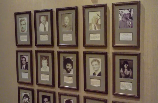 Blackjack Hall of Fame portraits