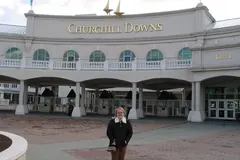 Entrance to Churchill Downs, home of the Kentucky Derby